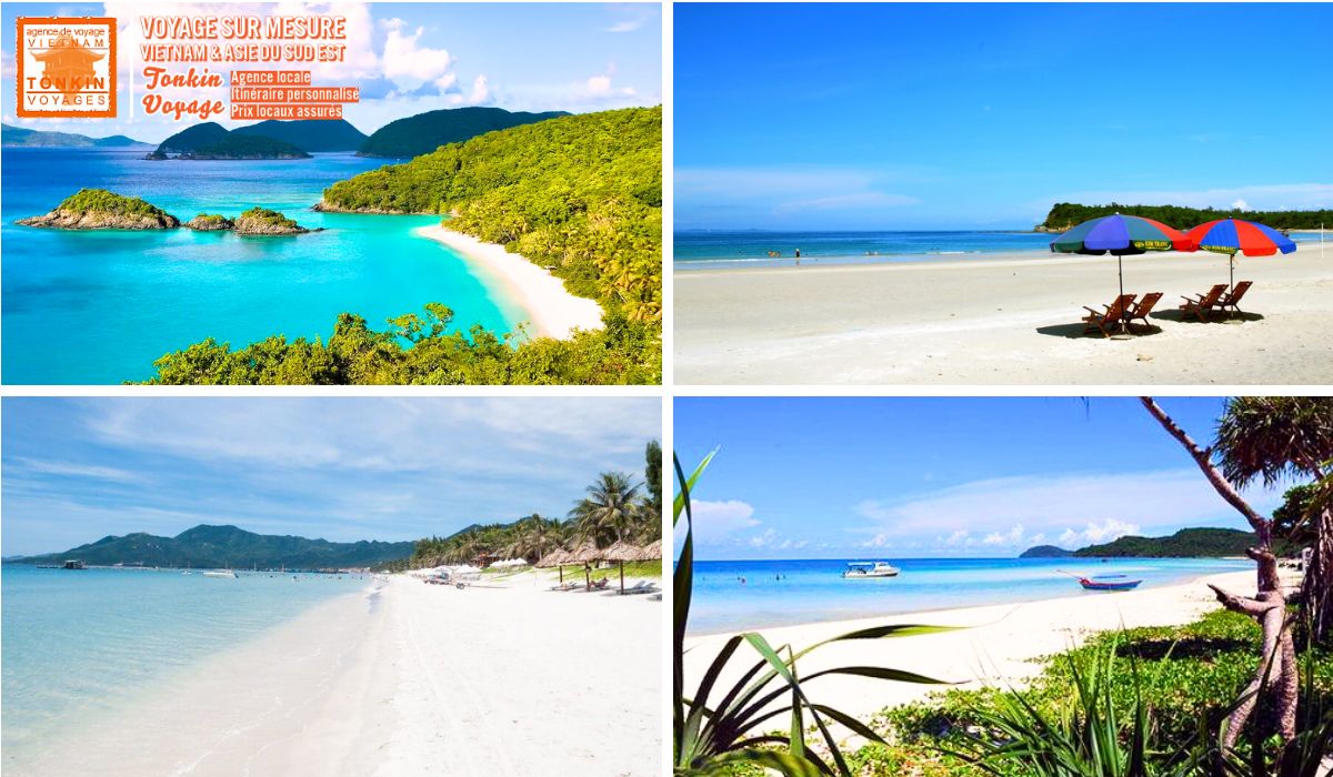 Meilleures plages du nord Vietnam les plus belles plages sur l'ile Quan Lan